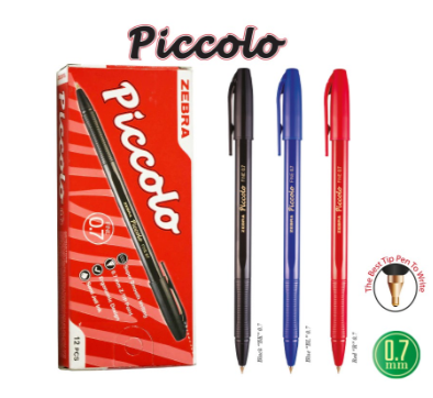 Pulpen Warna Merah ZEBRA PICOLO