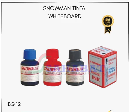 Tinta Refill Spidol Whiteboard SNOWMAN 