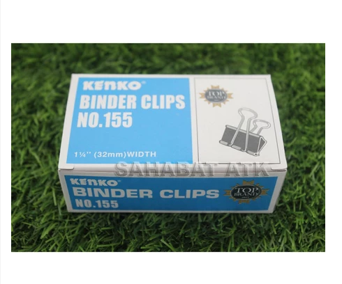 Binder Clip (Klip Hitam Sedang) Uk. 155 KENKO 