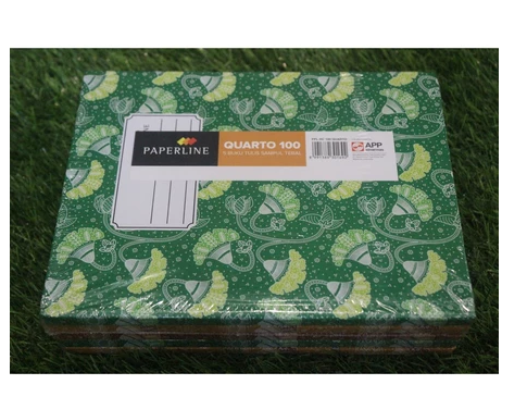 Buku Kas / Buku Log Keuangan F4 PAPERLINE FOLIO 100