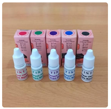 Tinta Isi Ulang Stempel TINTA MANIS 