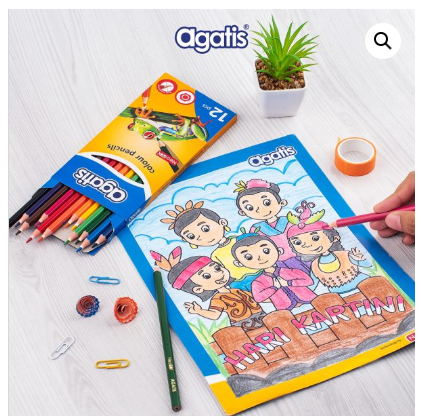 AGATIS PENSIL 12 WARNA 