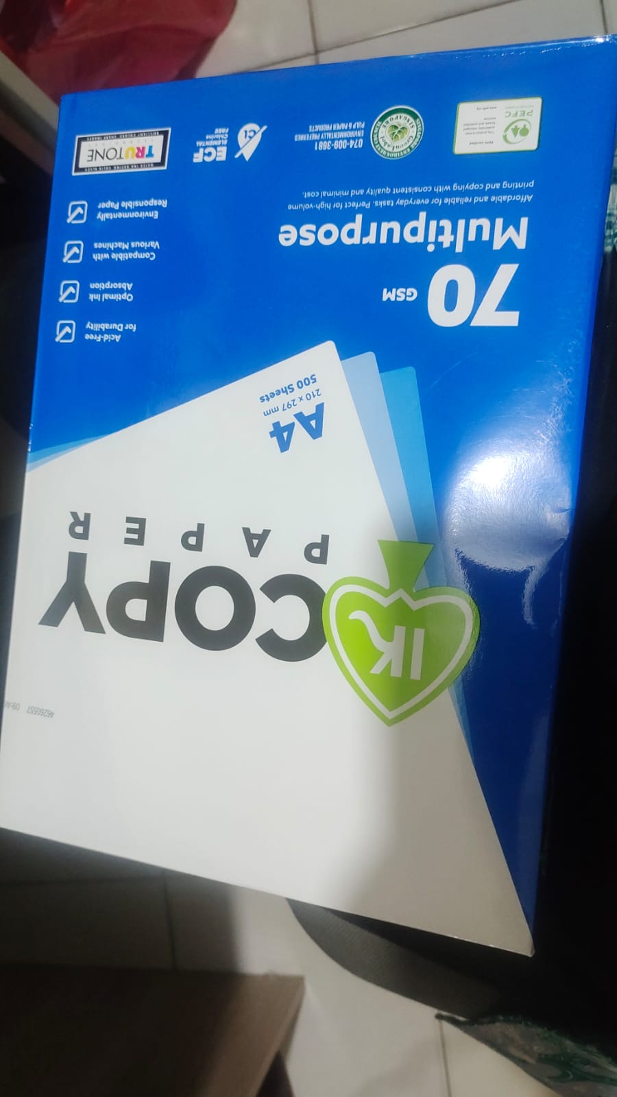 HVS A4 70Gram IK COPY PAPER